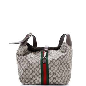 Gucci Jackie Soft Shoulder Bag Gg #241066G21B